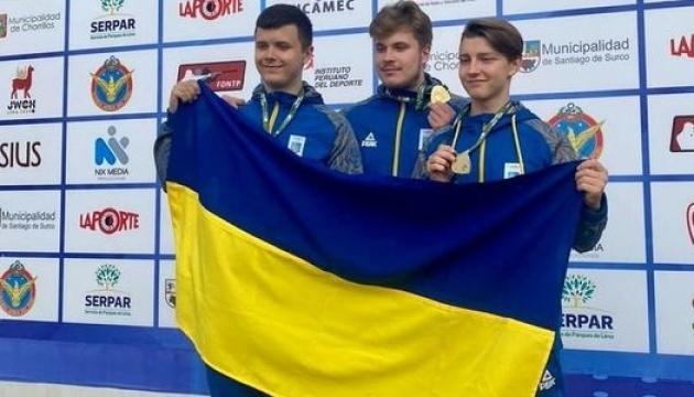 Українська команда здобула золоту медаль на юніорському чемпіонаті світу з кульової стрільби.